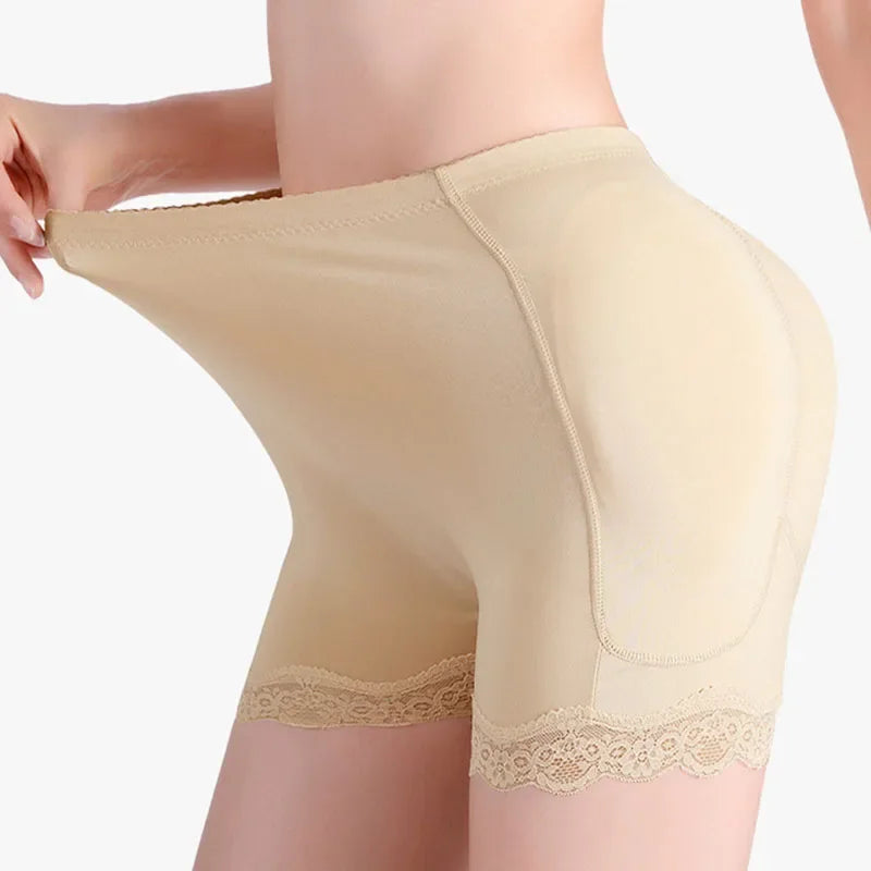 Women Butt Lifter Panties Body Shaper Padded Underwear High Waist Cinchers Push Up Seamless Pads Fake Hip Lifting Shapewear